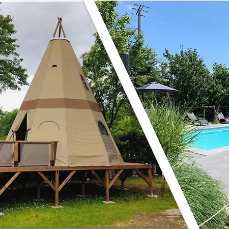 Lodge Tipi, L'Indienne Arc-et-Senans Exterior photo