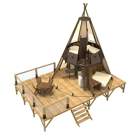 Lodge Tipi, L'Indienne Arc-et-Senans Exterior photo