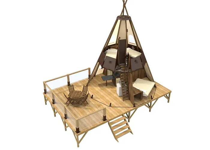 Lodge Tipi, L\'Indienne