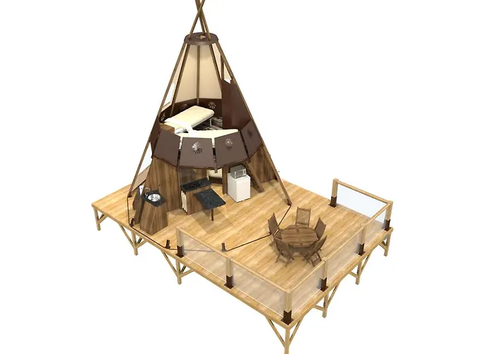 Lodge Tipi, L\'Indienne